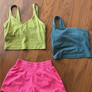 Lululemon Athletica Pink Activewear Shorts